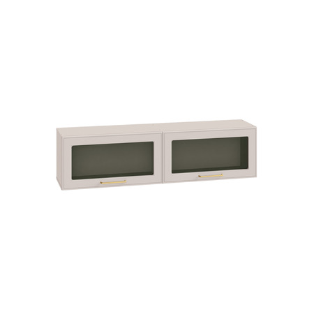 Шкаф навесной Ричфорд 16.328 кашемир 5981 BS, моно керамика D166-2 ПВХ